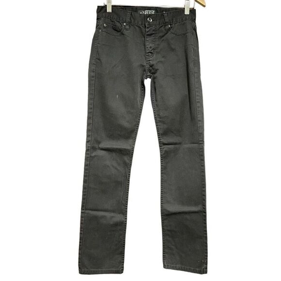 RUDE XXX Hot Topic Black Slim Straight Jeans Men’s 28/32 - Picture 3 of 5